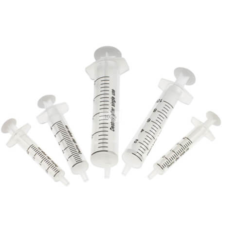 Disposable 2-parts Syringe Luer Slip